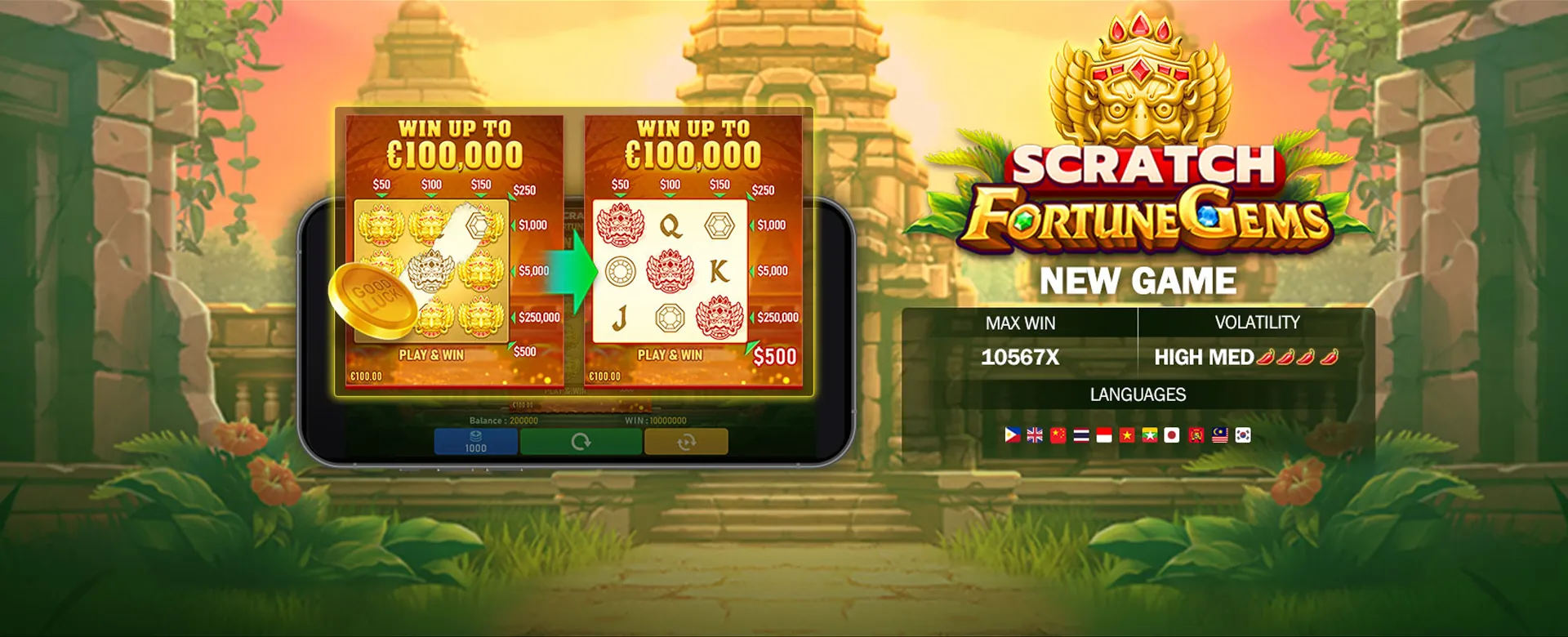 Jiliglory App Download on a mobile phone, showcasing various casino games and sports betting options
